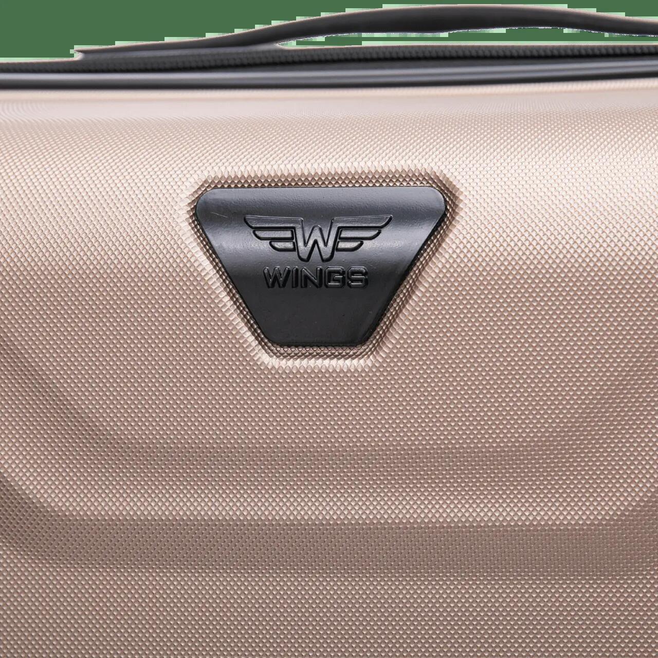 Wings PEAFOWL 24" CHAMPAGNE middelgrote koffer 9/10