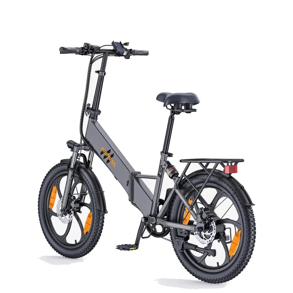 Bici elettrica adulti HillMiles Mile 2 250W 36V13Ah 20" Fat TT 3/15