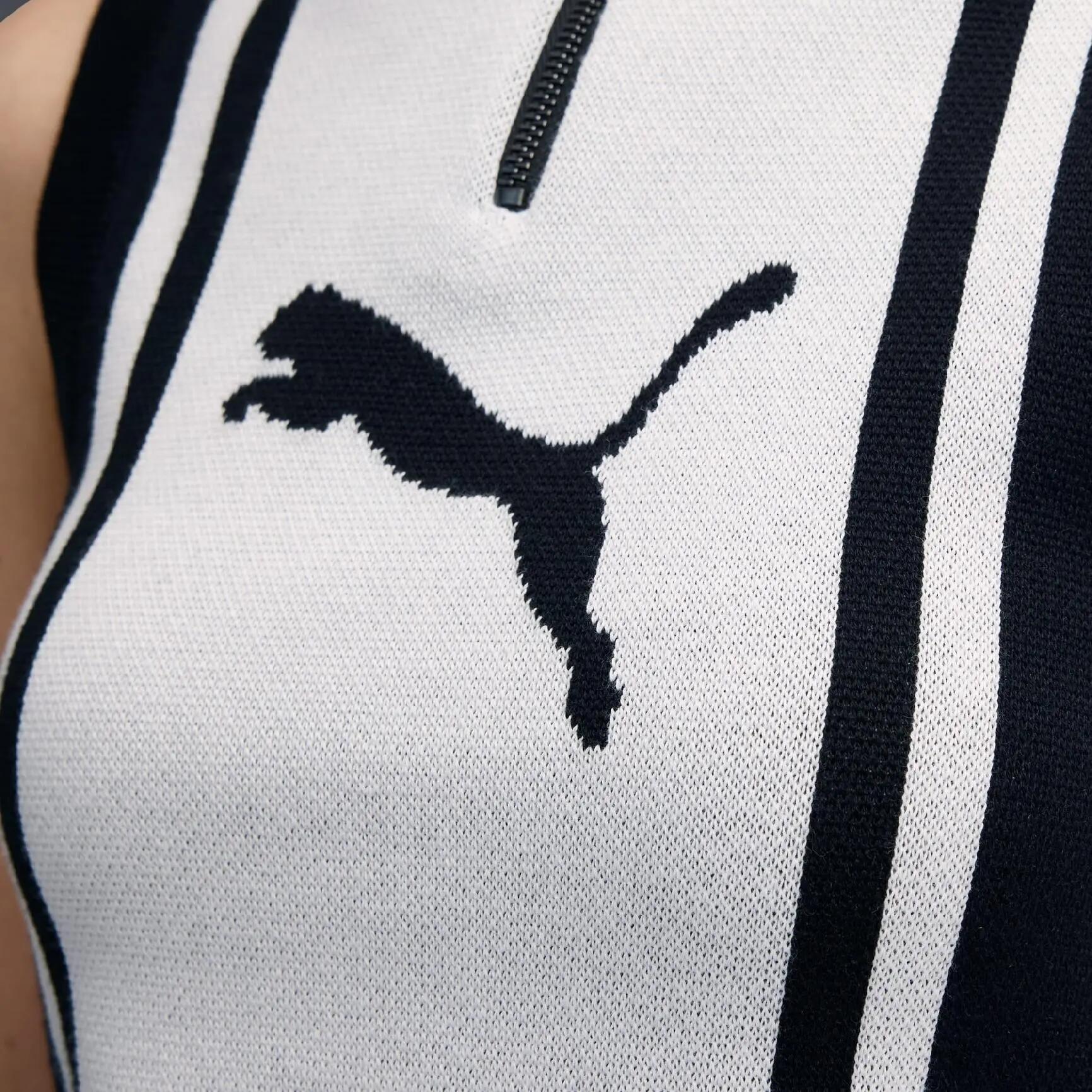 Camiseta feminina Puma FUTURE ARCHIVE HZ branca 63212601 tamanho M 7/7