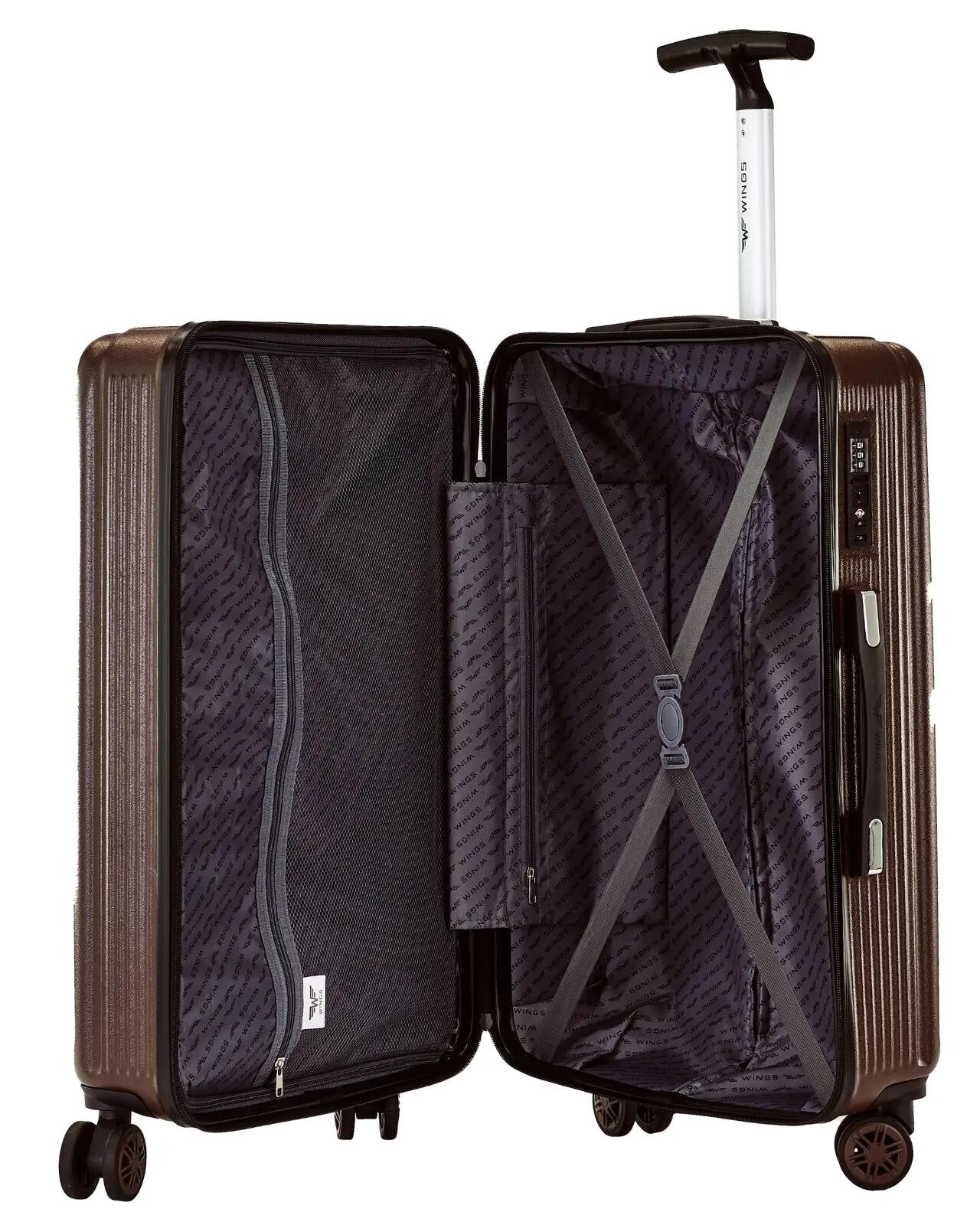 Valise moyenne Wings PC African Eagle 2.0 24" Chocolat Marron 4/9
