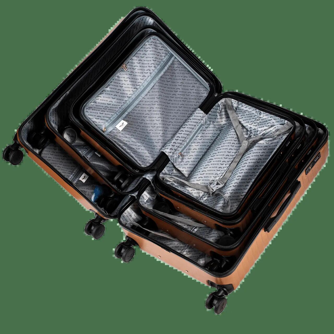 Valise cabine WINGS PC SEA EAGLE 18" BLEUE 4/10