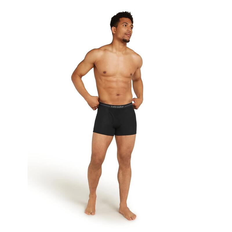 Pantaloni scurți boxer bărbați Icebreaker 175 EVERYDAY negri IB104485001 r S