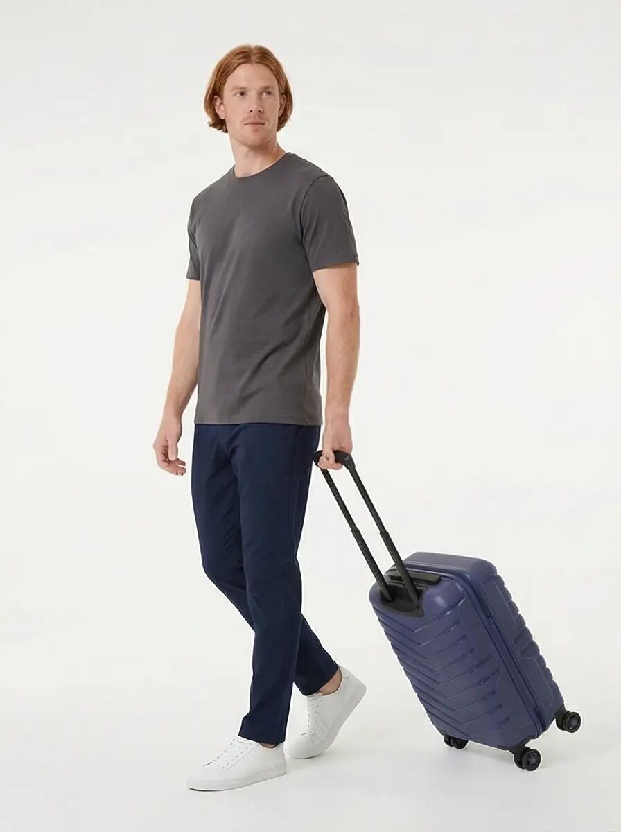 Valise cabine Wings PHOENIX en polypropylène 20" bleu marine 4/10