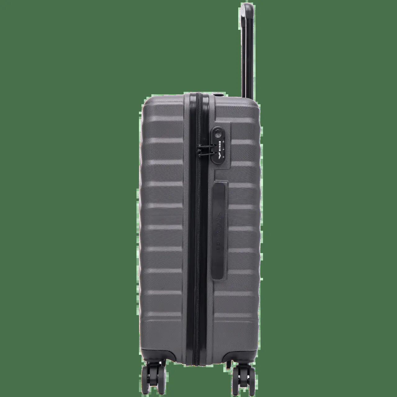 Valise cabine Wings PEAFOWL 20" gris foncé 2/10