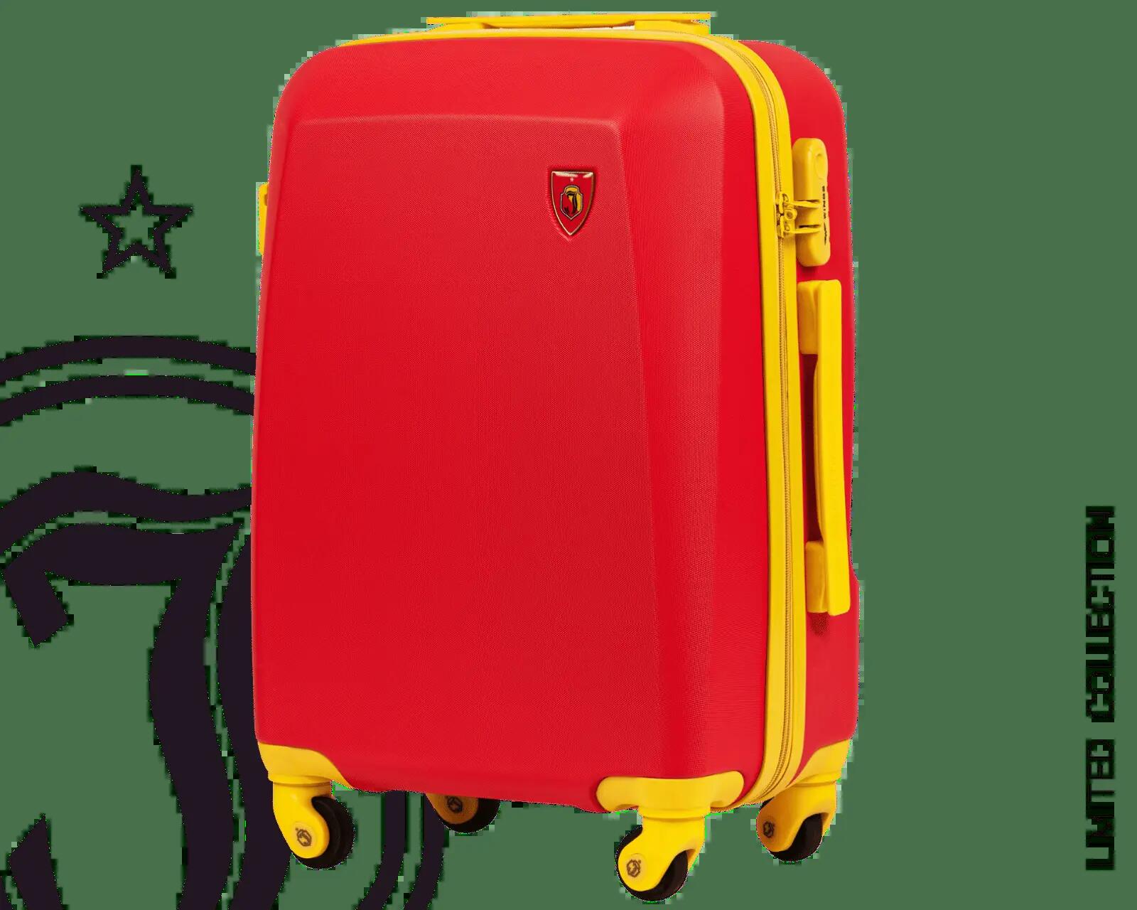 Wings x Jagiellonia 20" RED handbagagekoffer 2/10