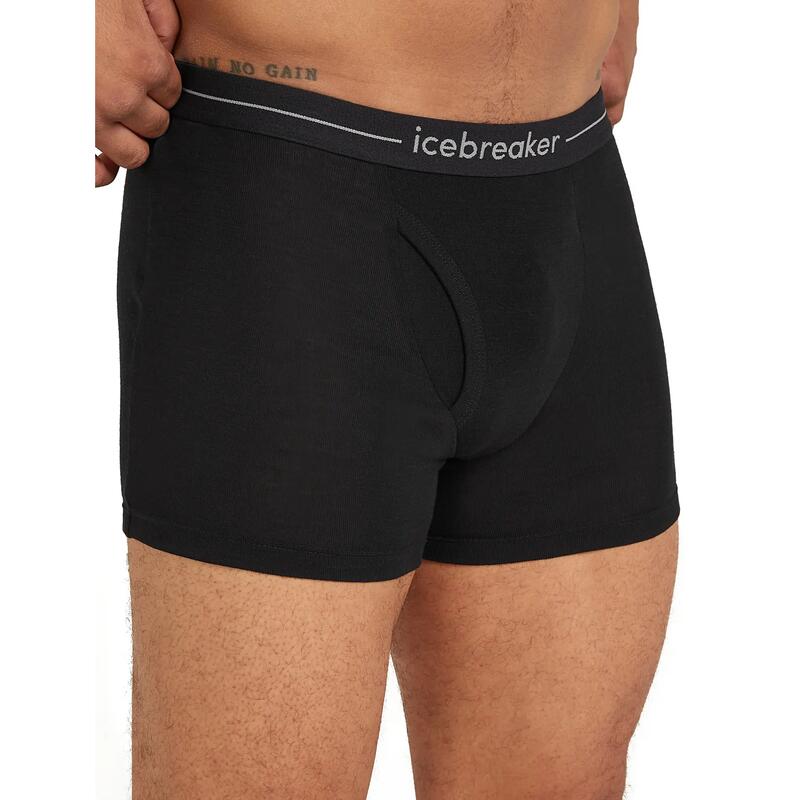 Pantaloni scurți boxer bărbați Icebreaker 175 EVERYDAY negri IB104485001 r S