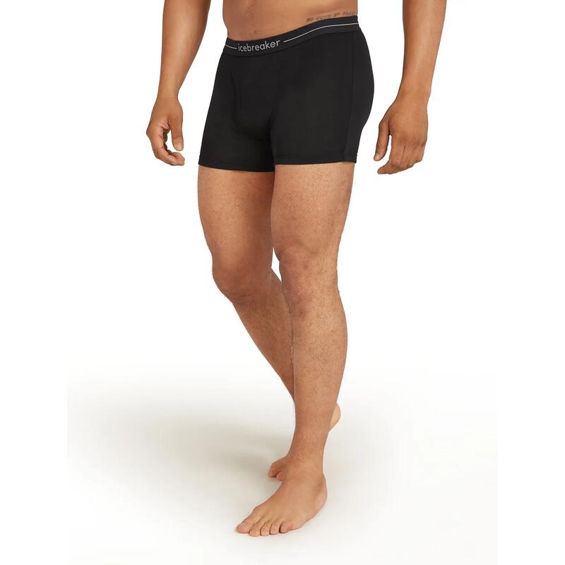 Pantaloni scurți boxer bărbați Icebreaker 175 EVERYDAY negri IB104485001 r S