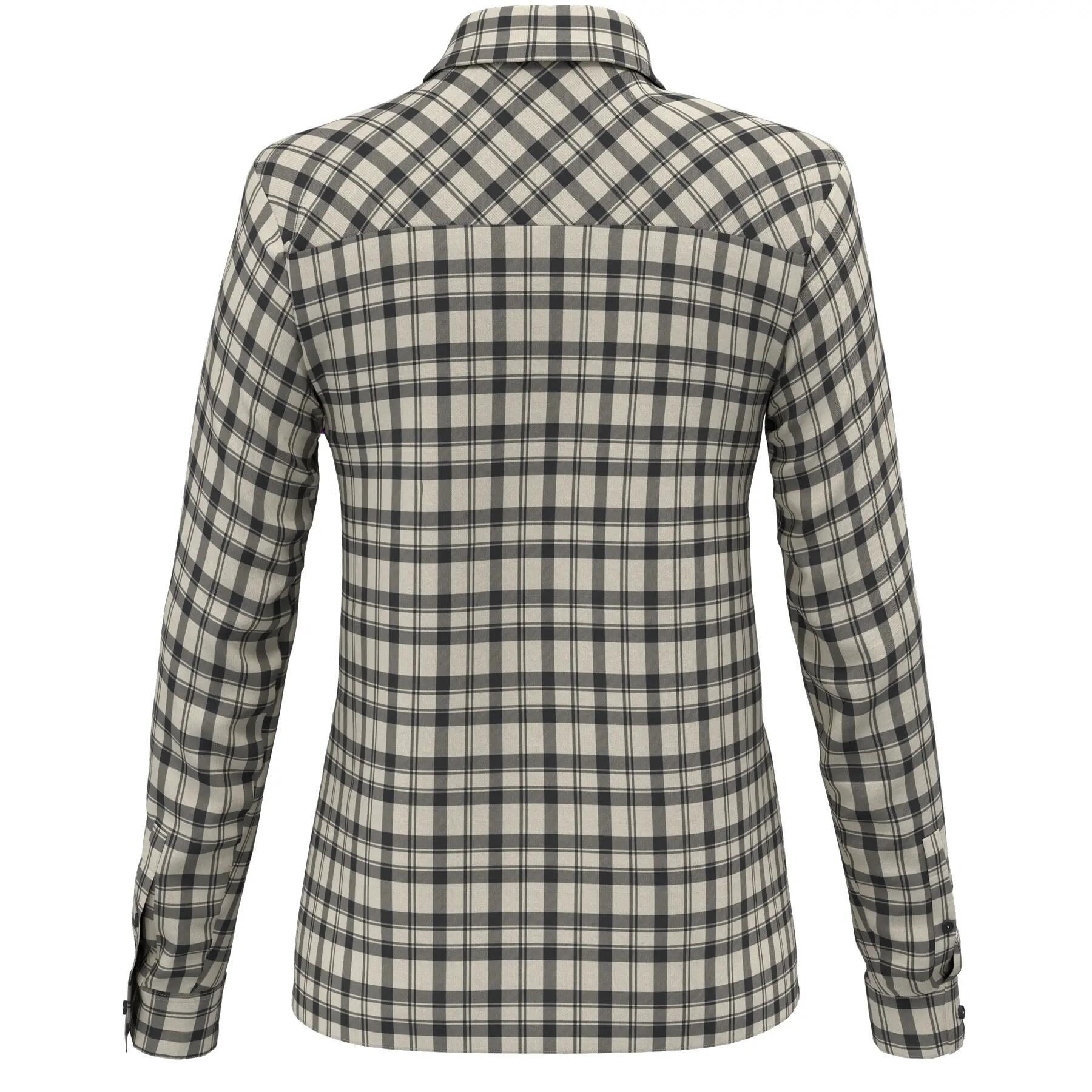 Camisa feminina Salewa FENES FLANNEL multicolorida tamanho M 2/7