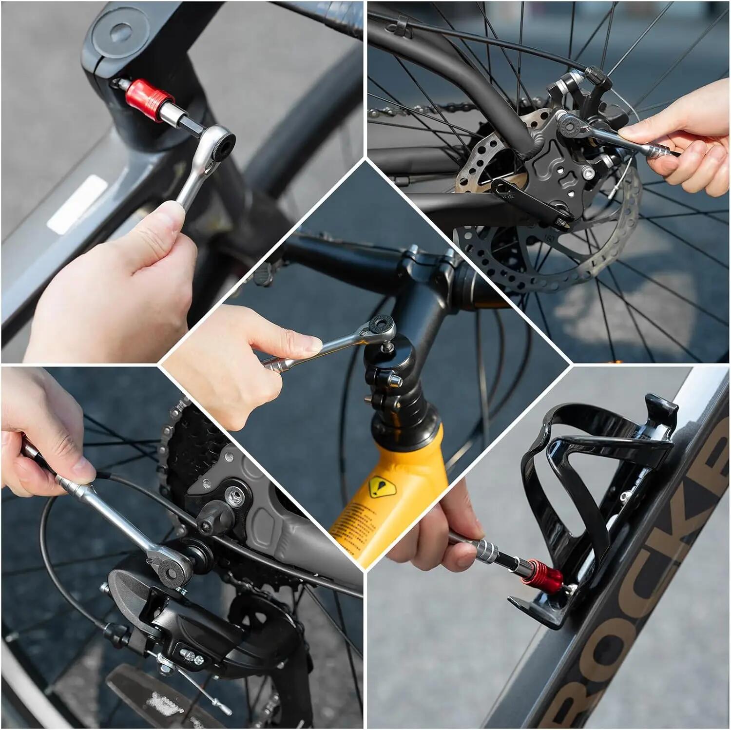 10-in-1 Fahrrad-Multitool mit Ratsche & Reifenhebern – kompakt für MTB & Rennrad 7/7