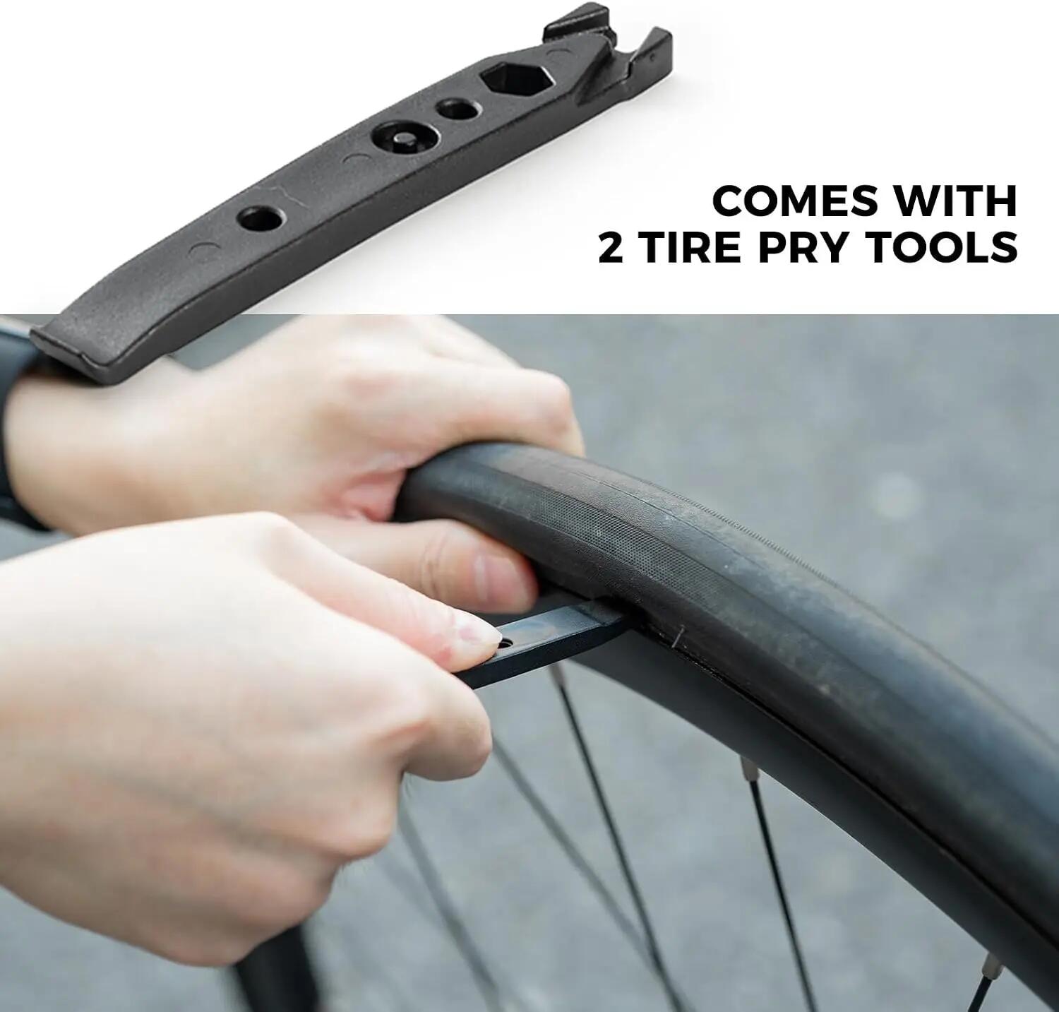 10-in-1 Fahrrad-Multitool mit Ratsche & Reifenhebern – kompakt für MTB & Rennrad 6/7
