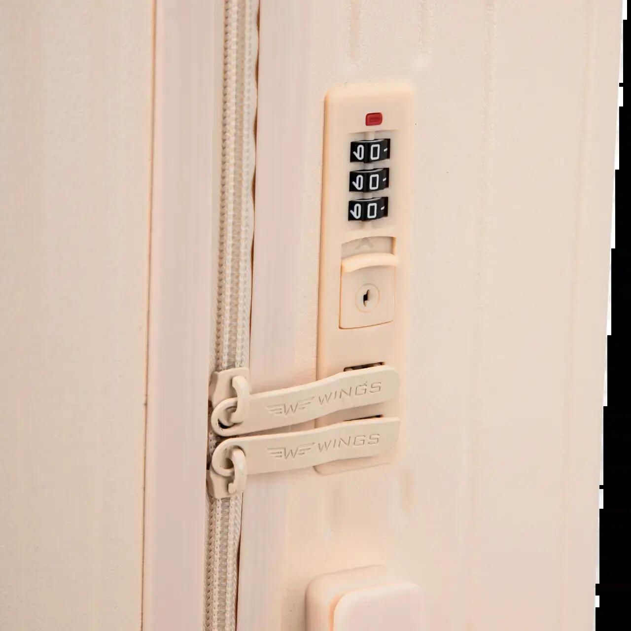 Set van 3 Wings ABS+ Customized DIRTY WHITE DOG-koffers 8/8