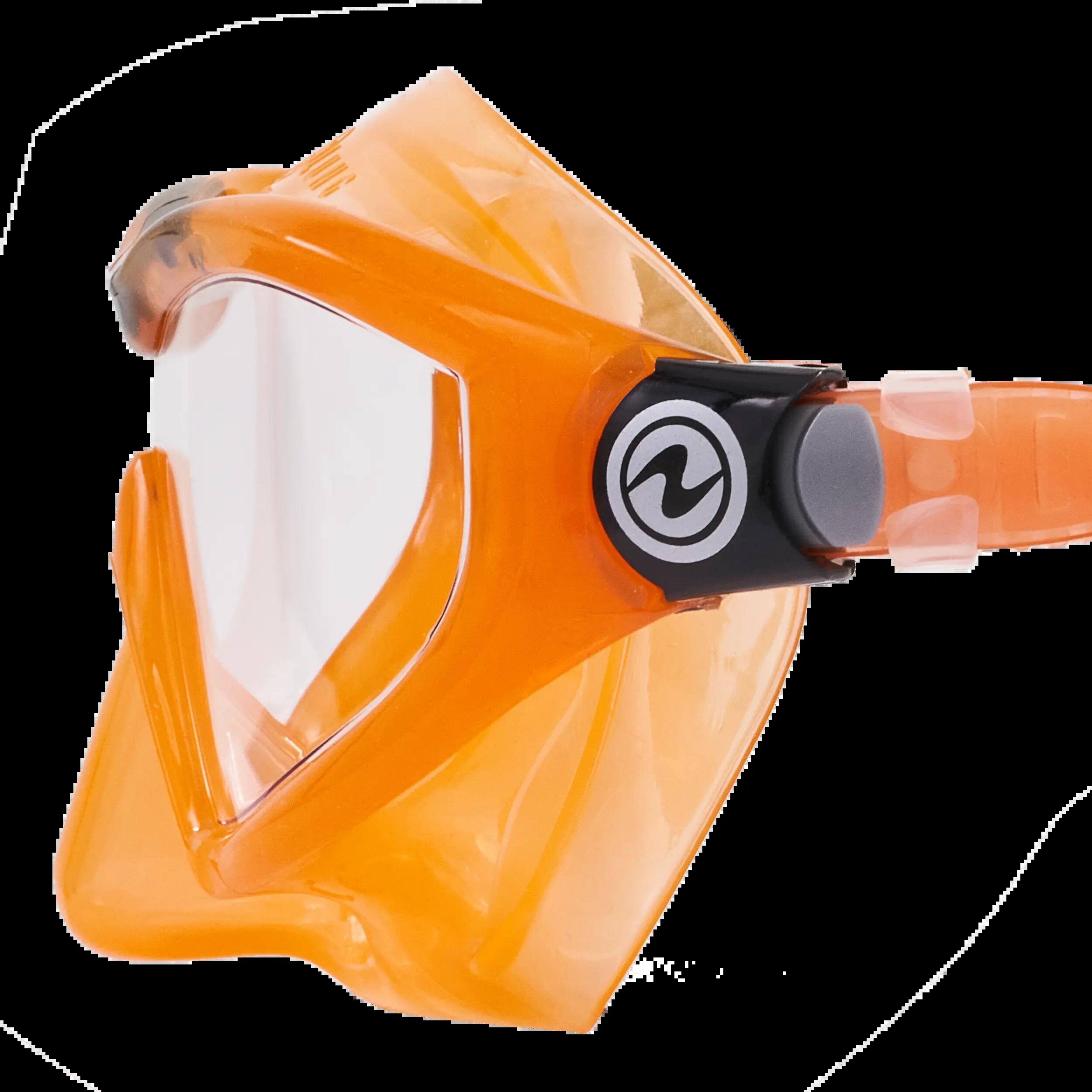 Kit Mix Jr Máscara Y Tubo Snorkel Niño Antiempañante 4/10