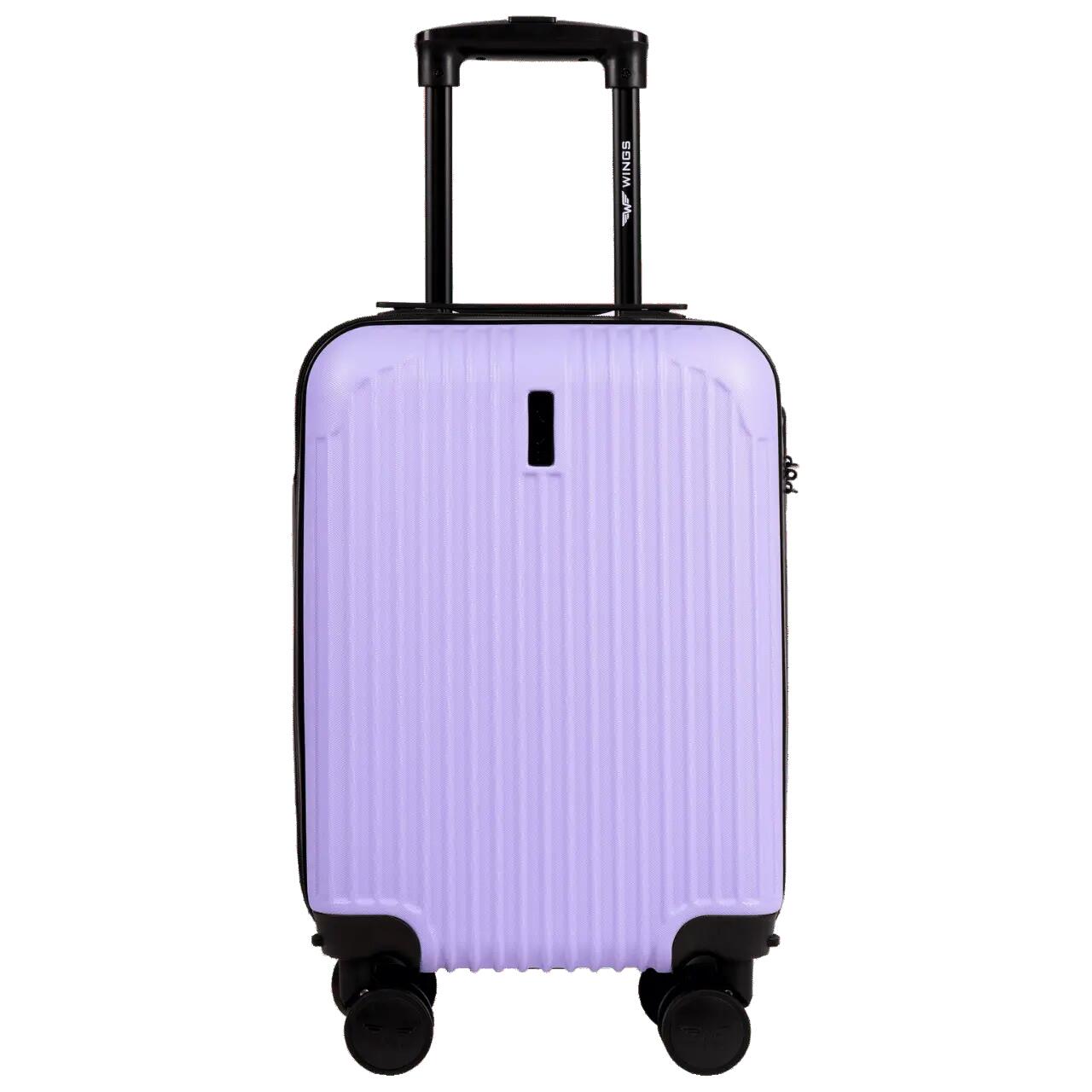 PETITE VALISE CABINE WINGS EGRET 18" LILAS CLAIR 2/10