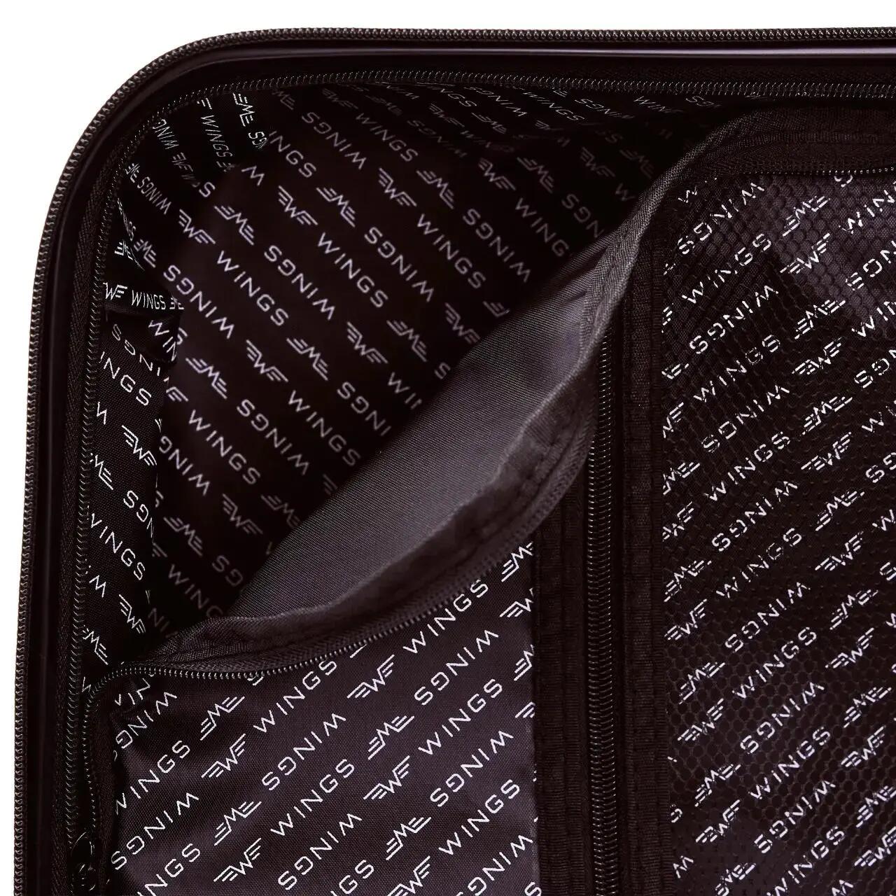 Valise cabine Wings PHOENIX 2.0 polypropylène 20" OR ROSE 7/10