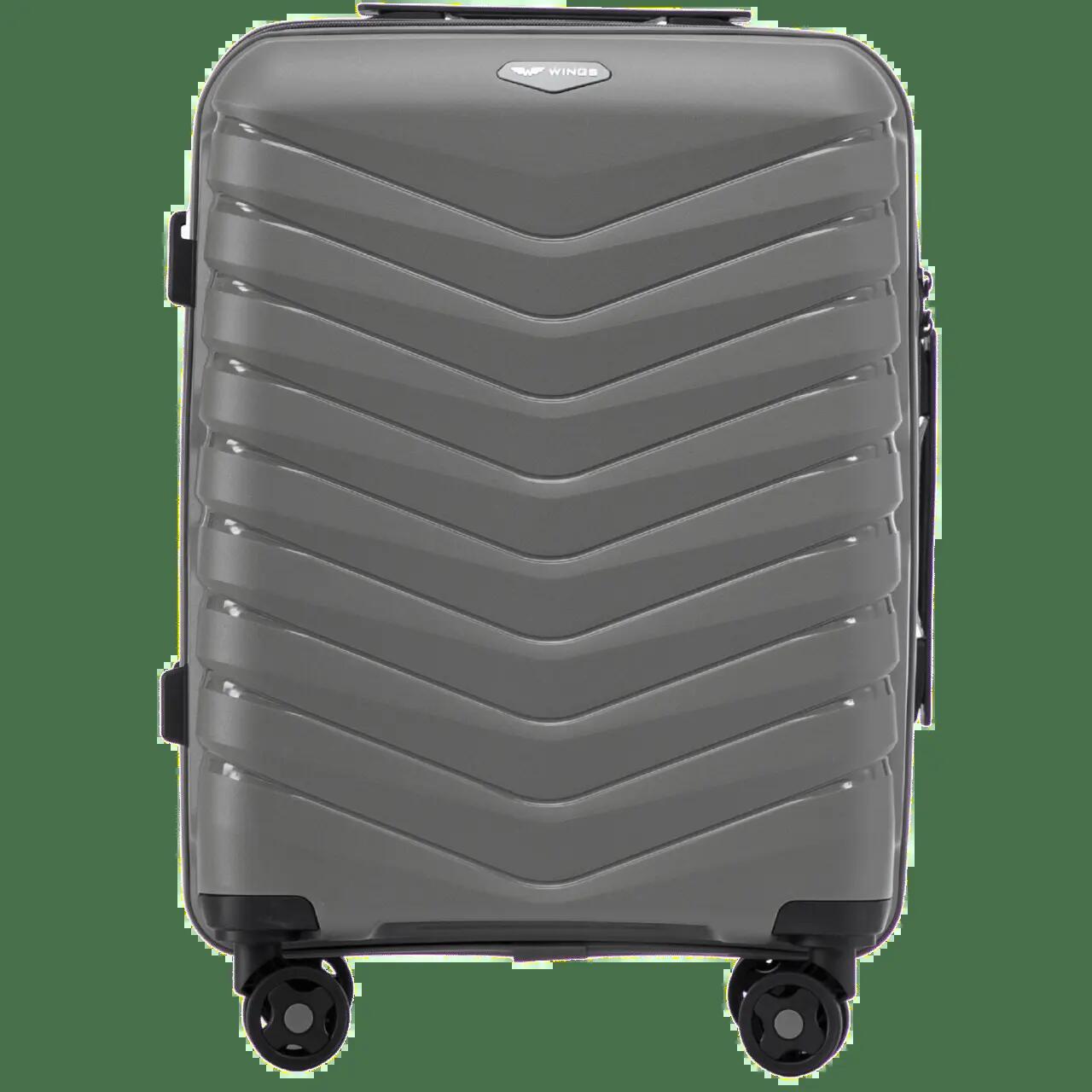 Valise cabine Wings PHOENIX en polypropylène 20" gris foncé 3/10