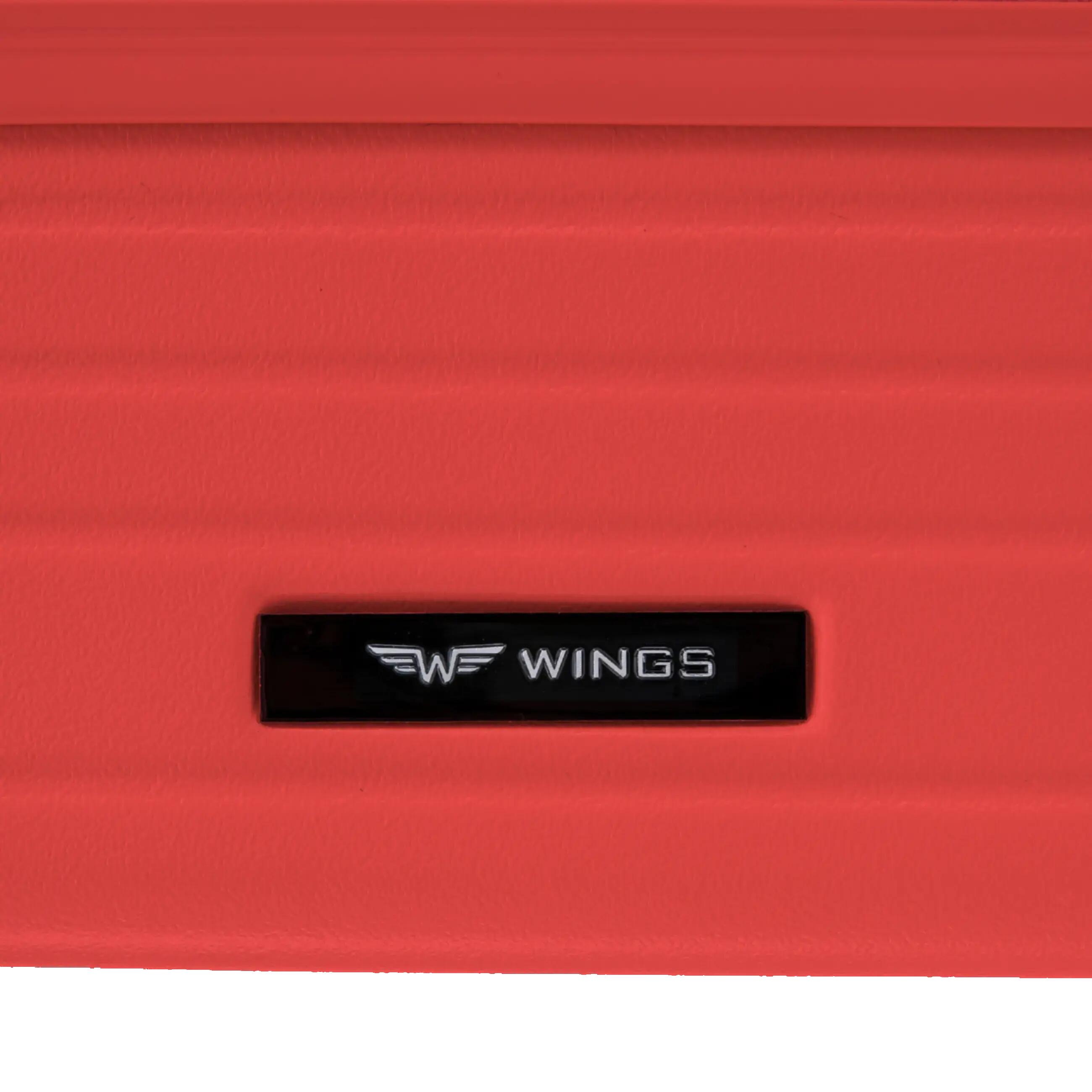 Valise cabine Wings BUNTING ABS+ 20" ROUGE 6/10