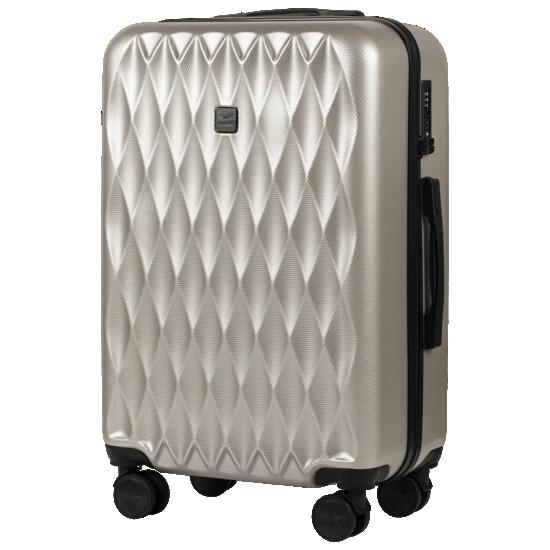 Valise moyenne Wings PC Golden Eagle 24" CHAMPAGNE