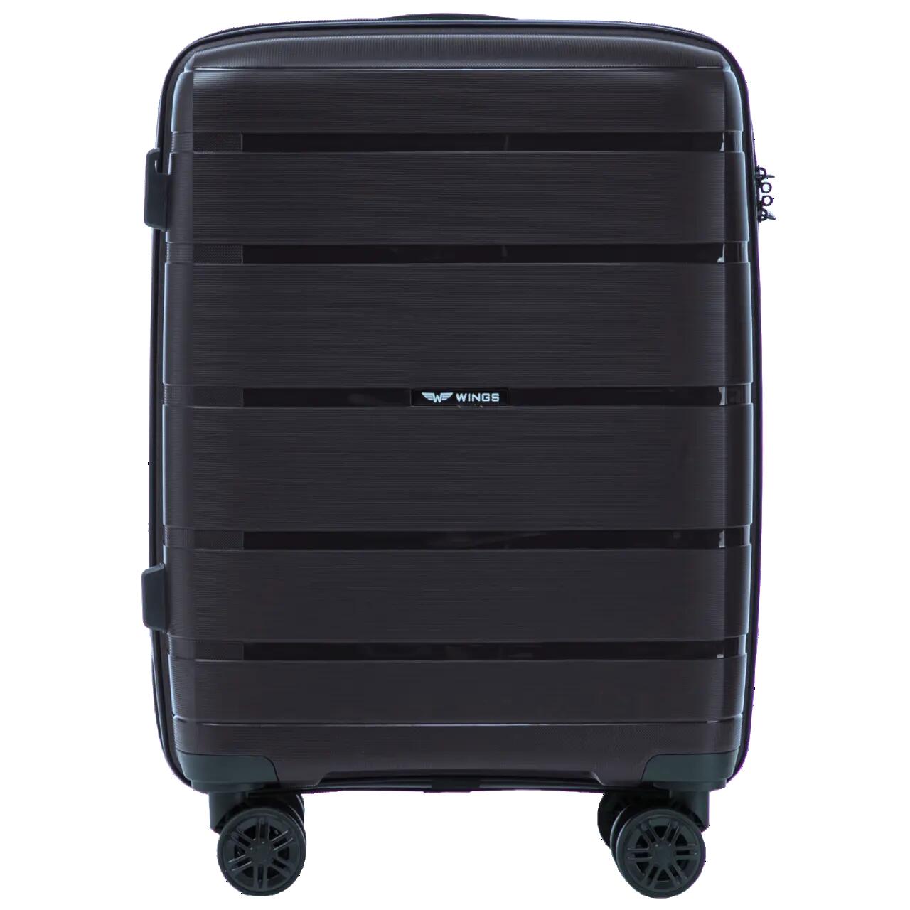 Valise cabine Wings HAWFINCH 3.0 en polypropylène 20" NOIR 3/10