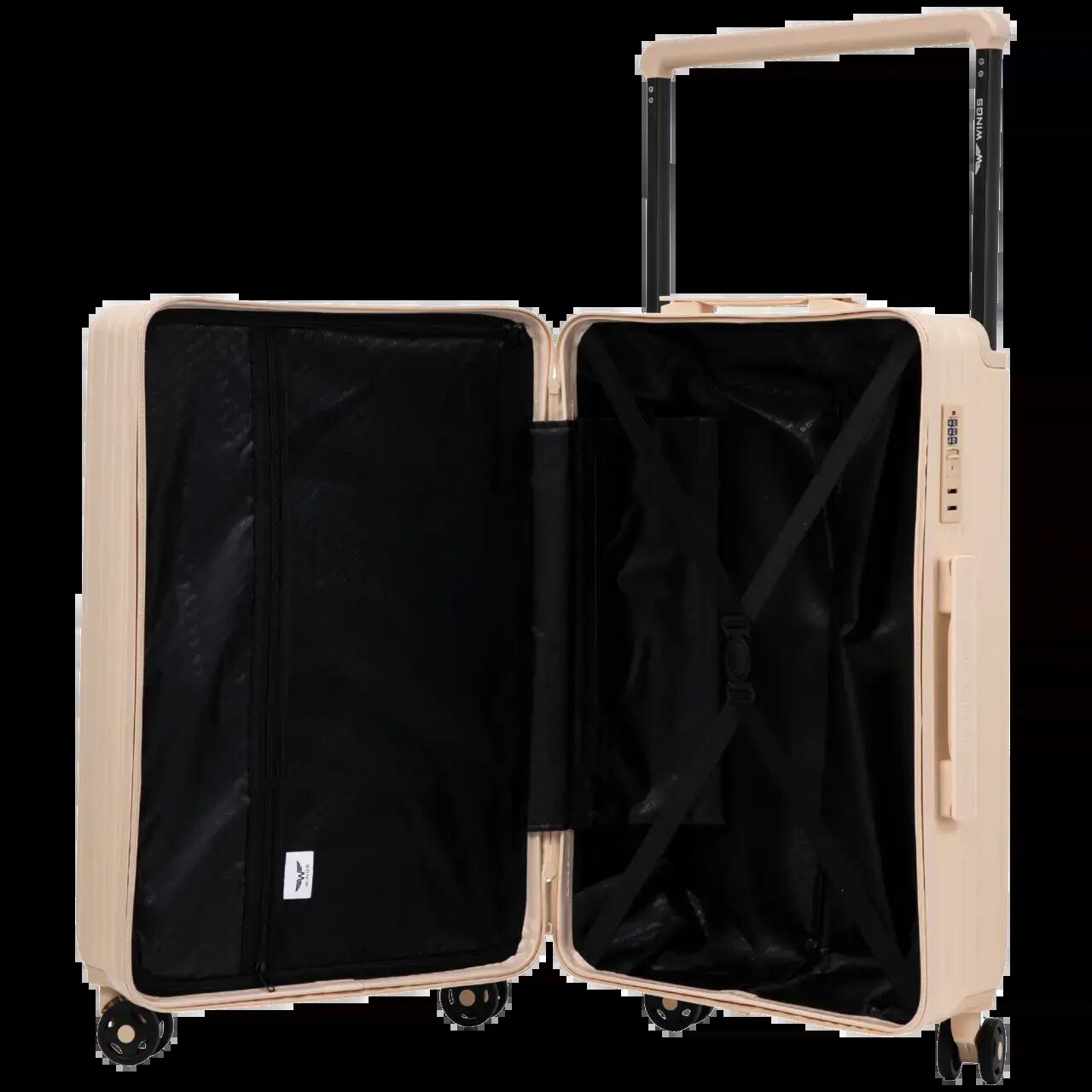 Set van 3 Wings ABS+ Customized DIRTY WHITE DOG-koffers 2/8