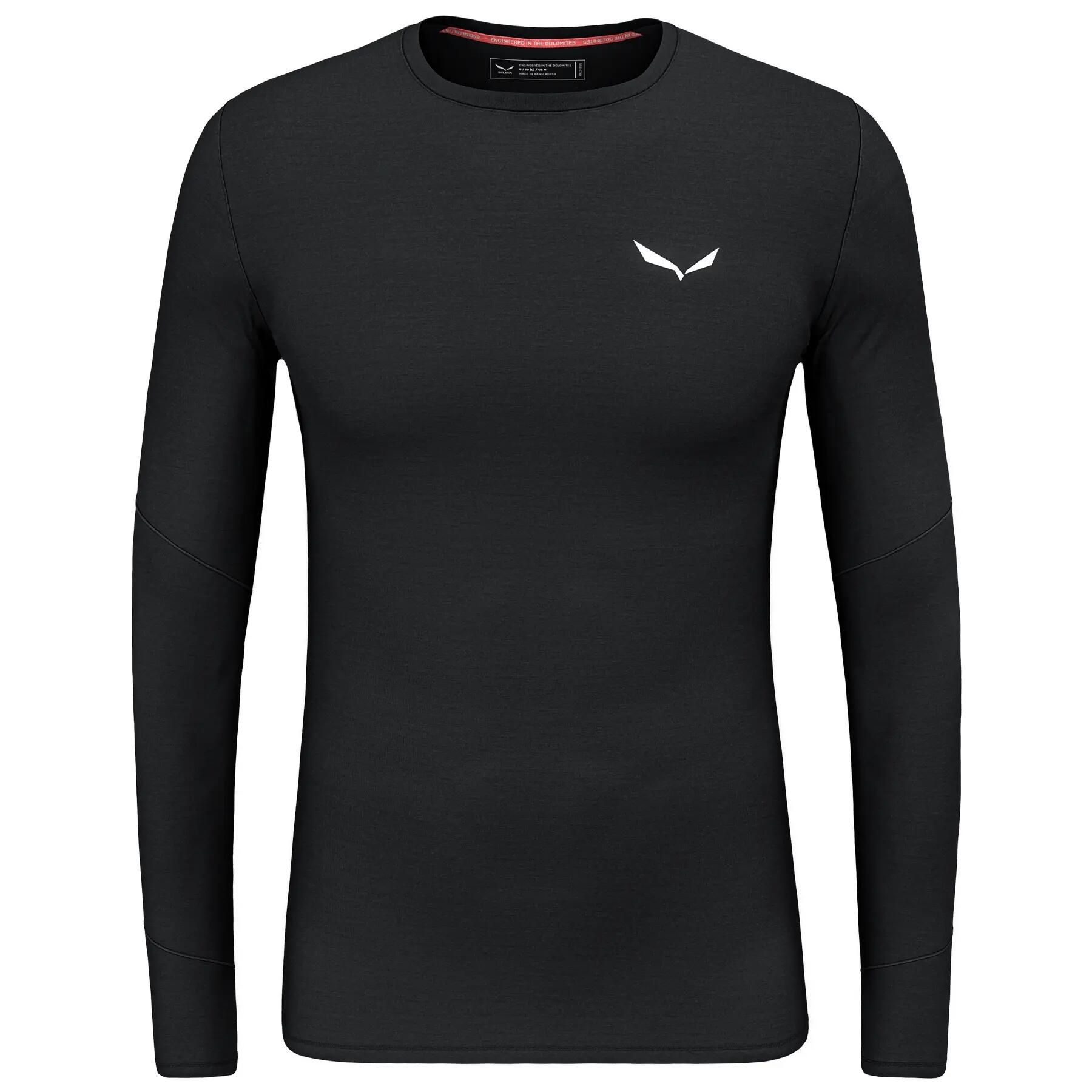 Tricou sport cu mânecă lungă pentru bărbați Salewa CRISTALLO WARM