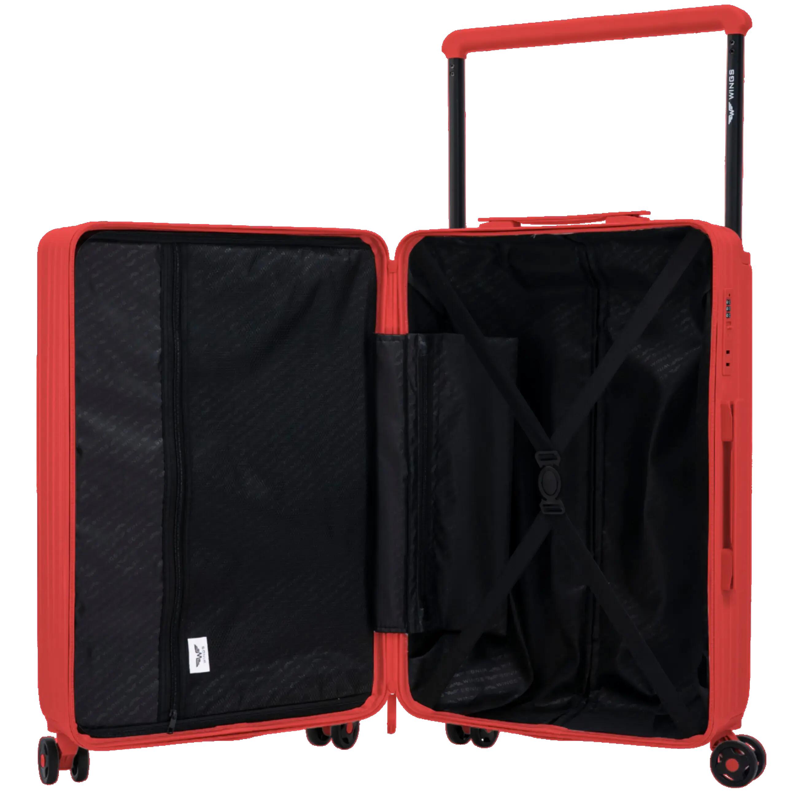 Valise cabine Wings BUNTING ABS+ 20" ROUGE 3/10