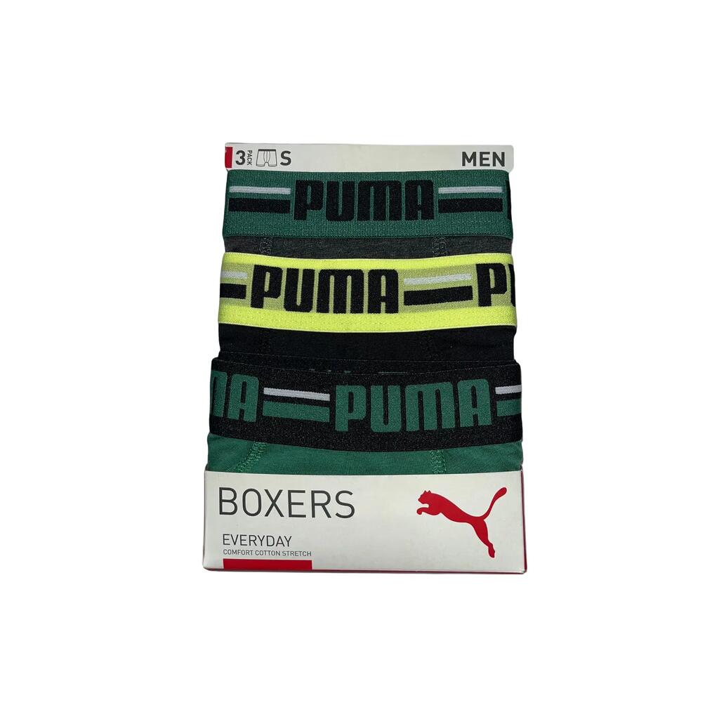 Мъжки спортни боксерки Puma BASIC BRAND 3-PACK