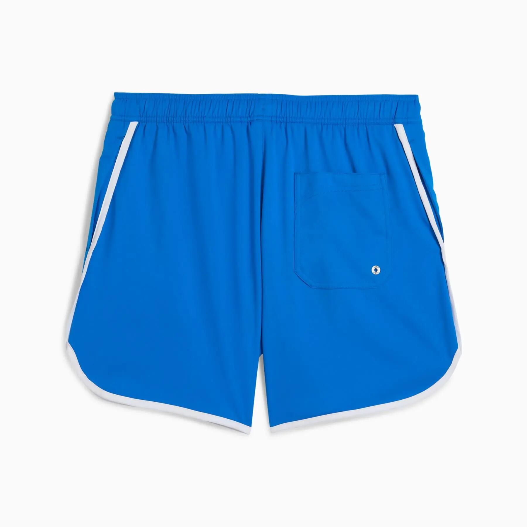 Calção de banho masculino Puma SWIM TRACK MID azul 93884503 r S 2/3