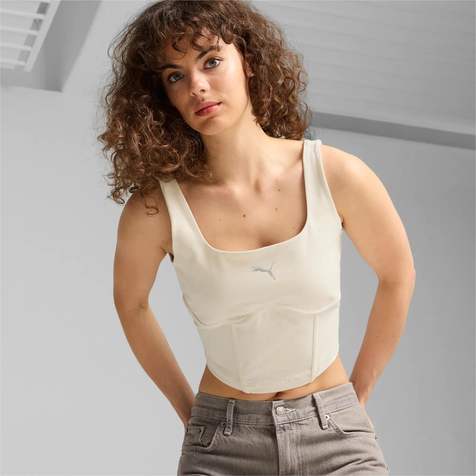 Top corsetto da donna Puma DARE TO GYM2K 3/8