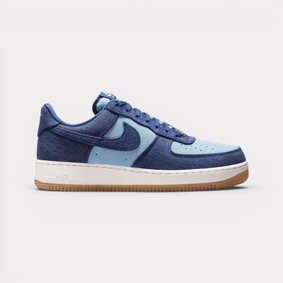 Nike air force 1 low '07 lv8 denim navy worn blue