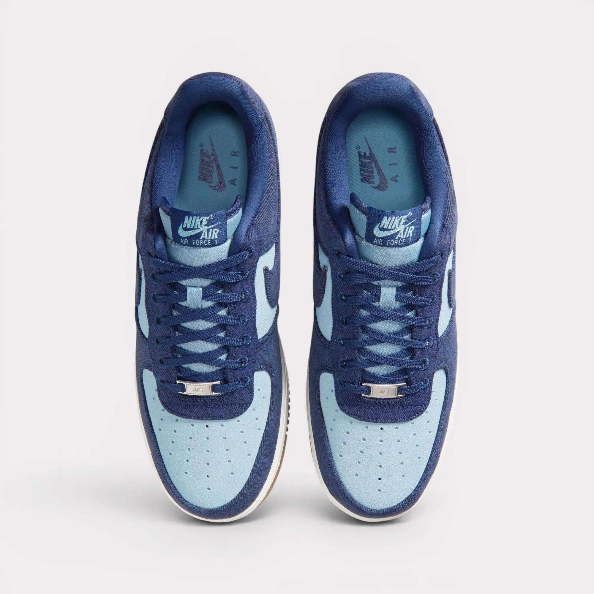 Nike Air Force 1 Low - Blue Denim 5/7