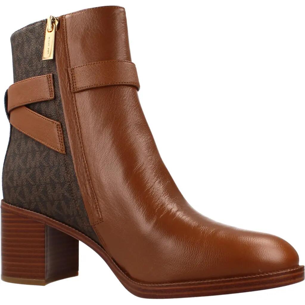 MICHAEL KORS 40T6RCME6L RACHEL HEELED BOOTIE Brązowy 5/5