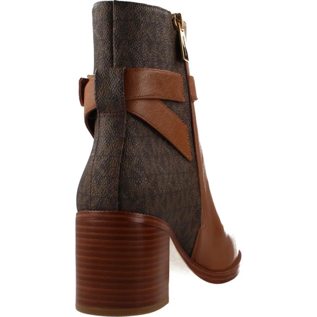 MICHAEL KORS 40T6RCME6L RACHEL HEELED BOOTIE Brązowy 3/5