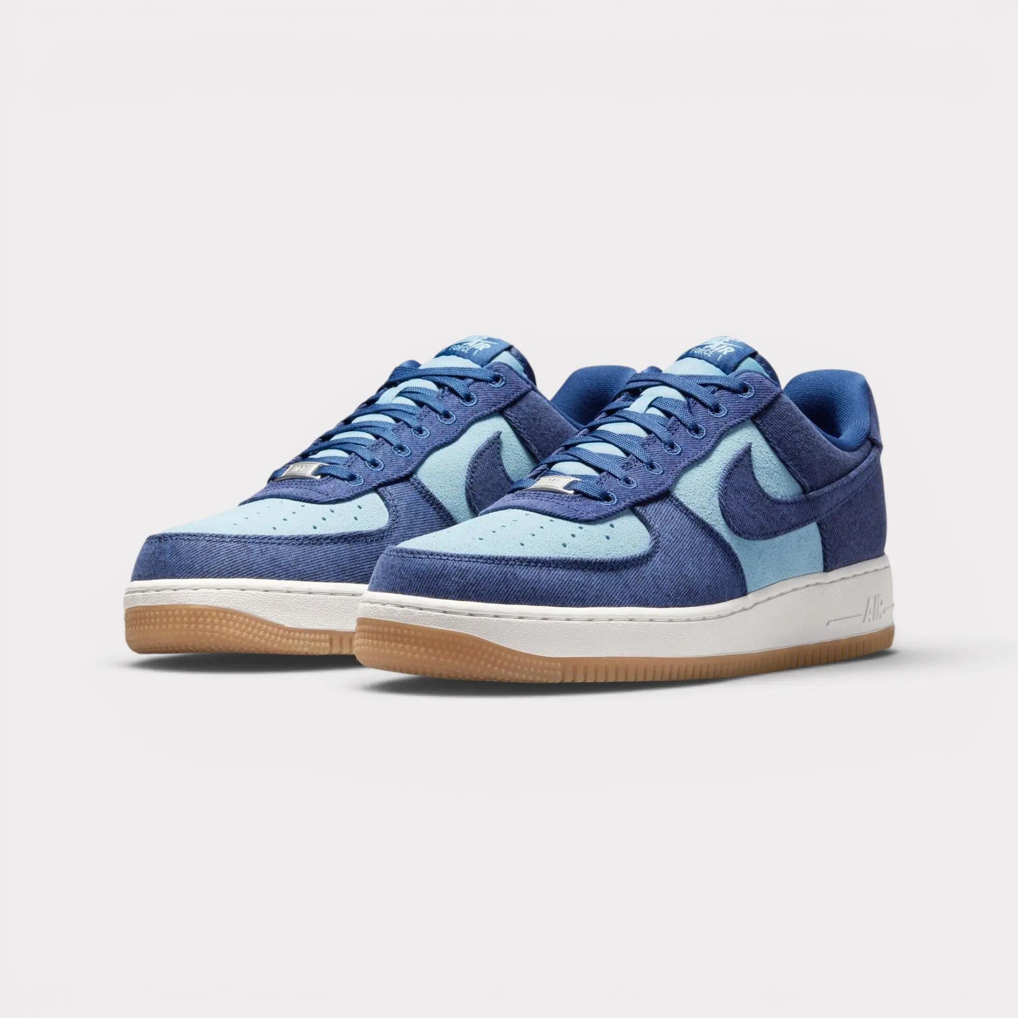 Nike Air Force 1 Low - Blue Denim 2/7