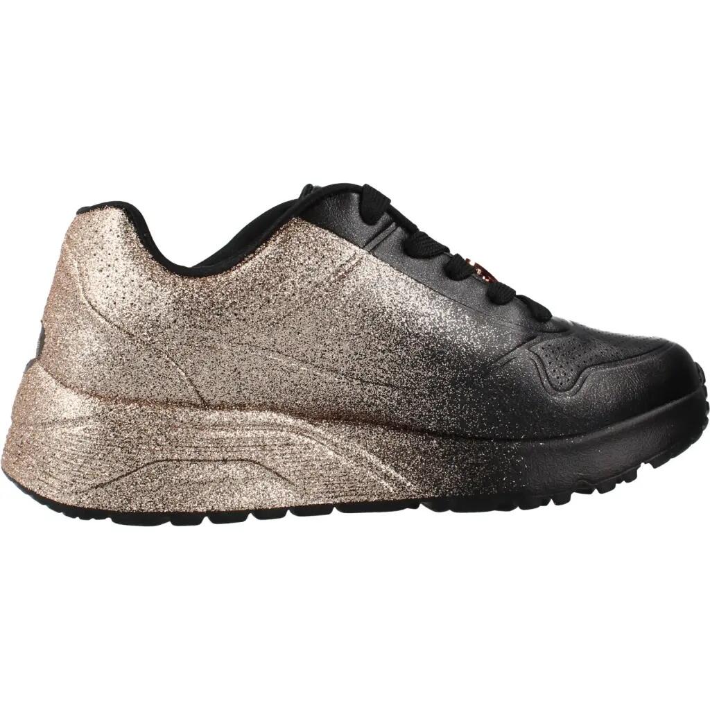 Buty SKECHERS UNO LITE - HEARTDUST FOREVER Czarny 4/5