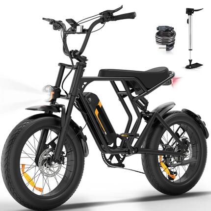 Vélo électrique fat bike 20" 48V 15Ah batterie amovible BK29T