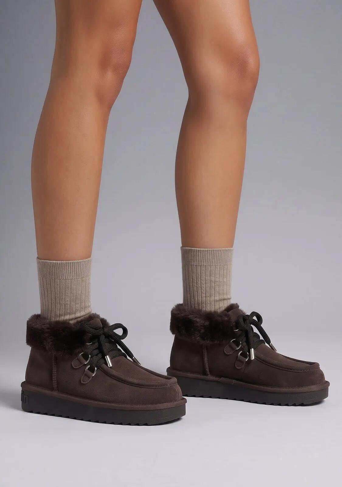Muły damskie D.Franklin Nordic Mid Fur 5/5