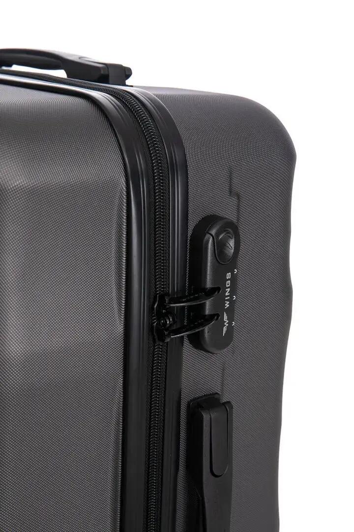 Valise cabine WINGS ABS+ VULTURE 20" gris foncé 8/10