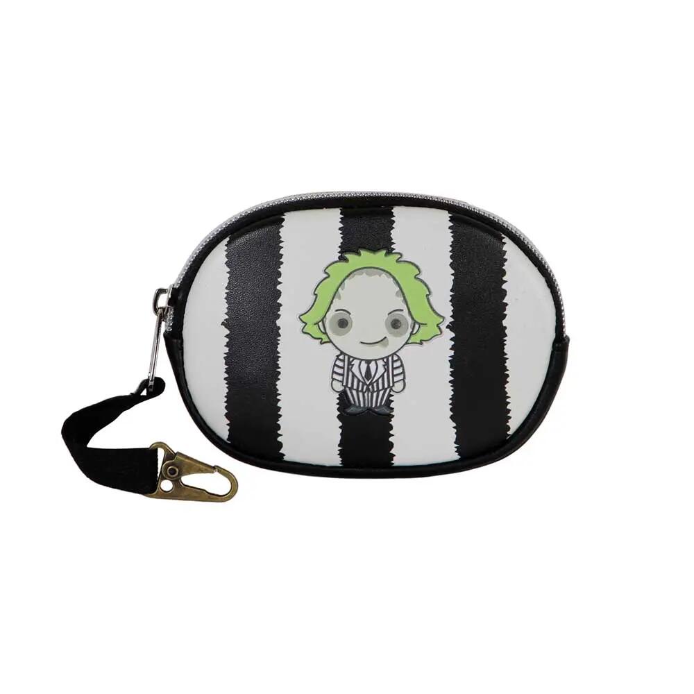 Bételgeuse / Beetlejuice Stripes Porte-monnaie Pill, Blanc 2/3