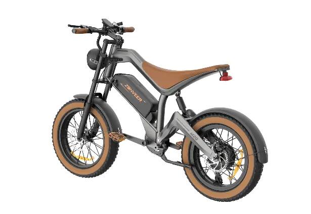 Bicicleta Eléctrica DYU M20, Batería Extraíble 48V 18.2Ah, Neumáticos 20*4.0PL 4/7