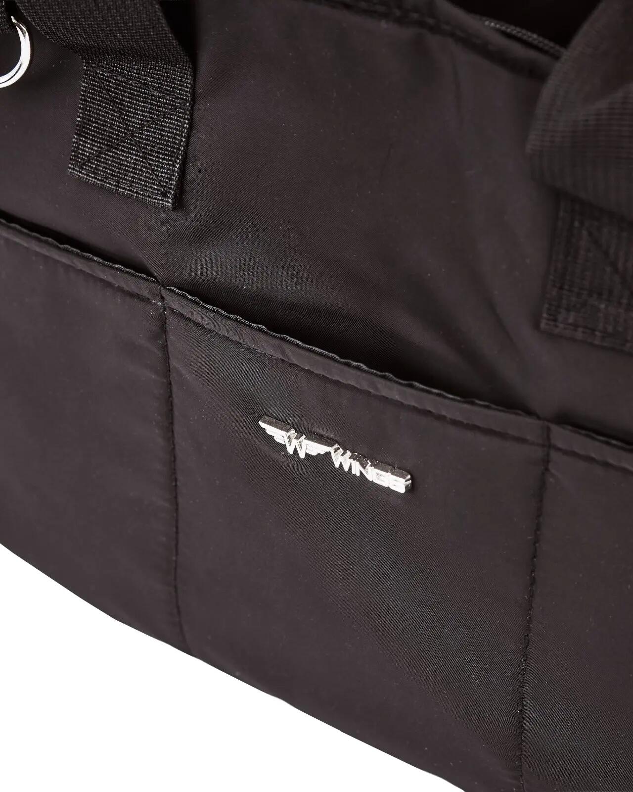 Transporteur pour animaux WINGS avec poignée pour valise NOIR 5/9