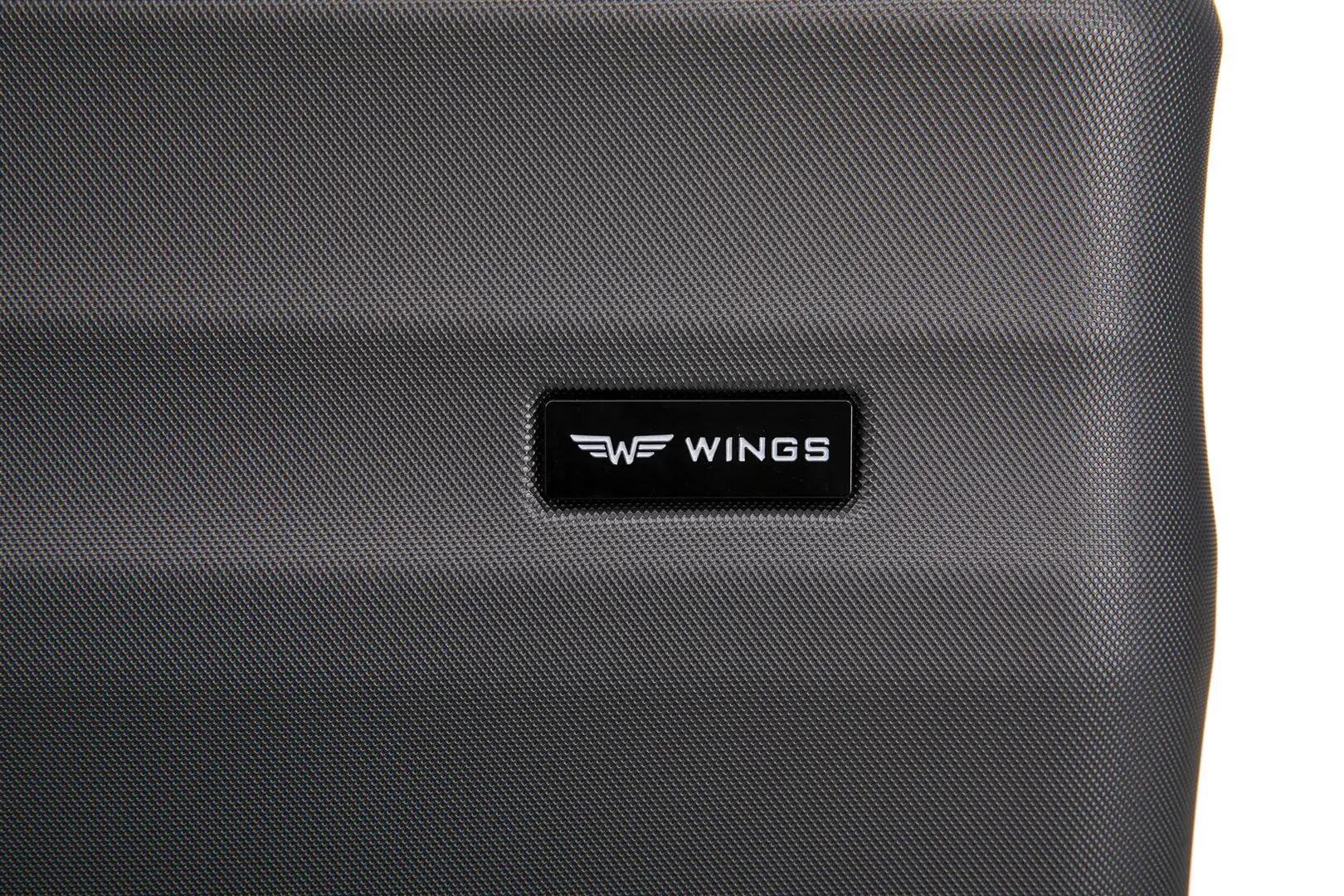 Valise cabine WINGS ABS+ VULTURE 20" gris foncé 5/10