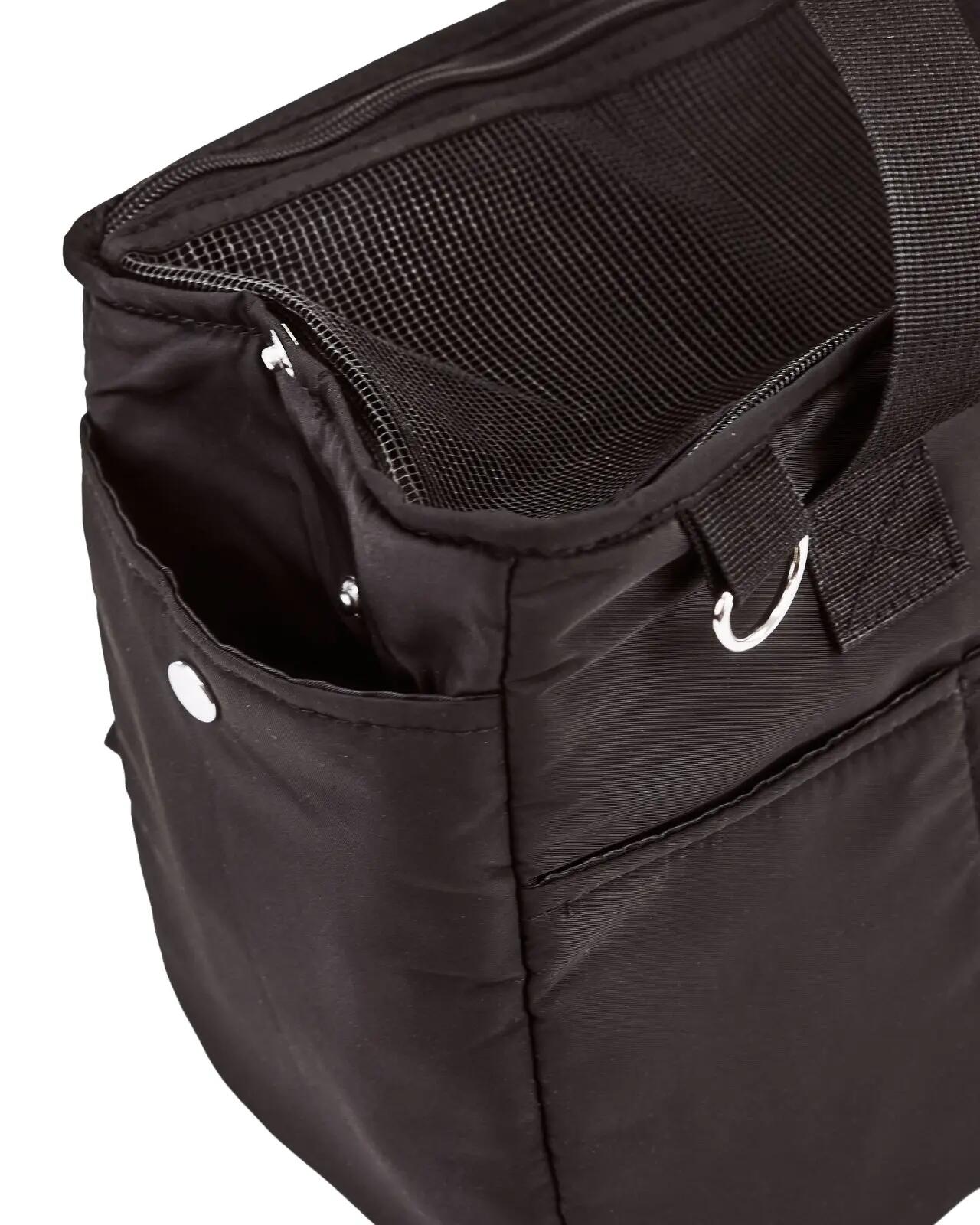 Transporteur pour animaux WINGS avec poignée pour valise NOIR 4/9