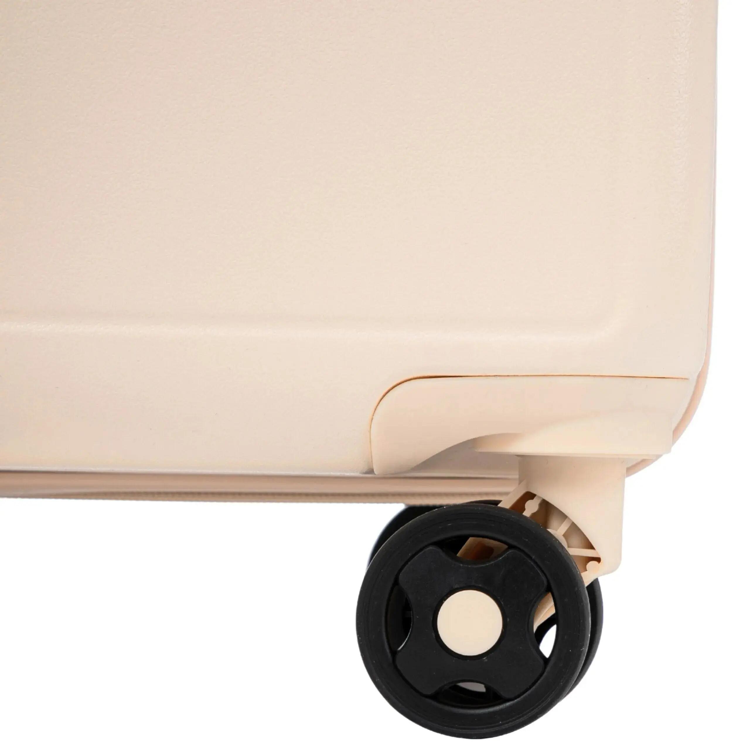 Valise cabine Wings ABS+ 20" personnalisée BLANC SALE CIAO 4/8