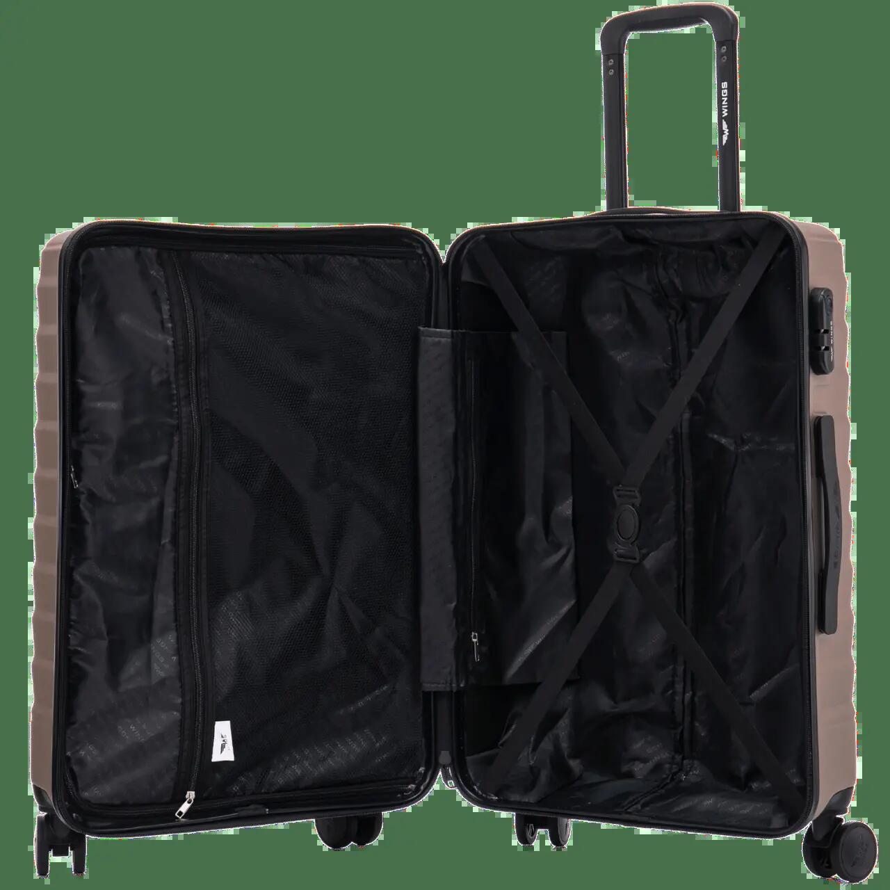 Wings PEAFOWL 24" CHAMPAGNE middelgrote koffer 4/10