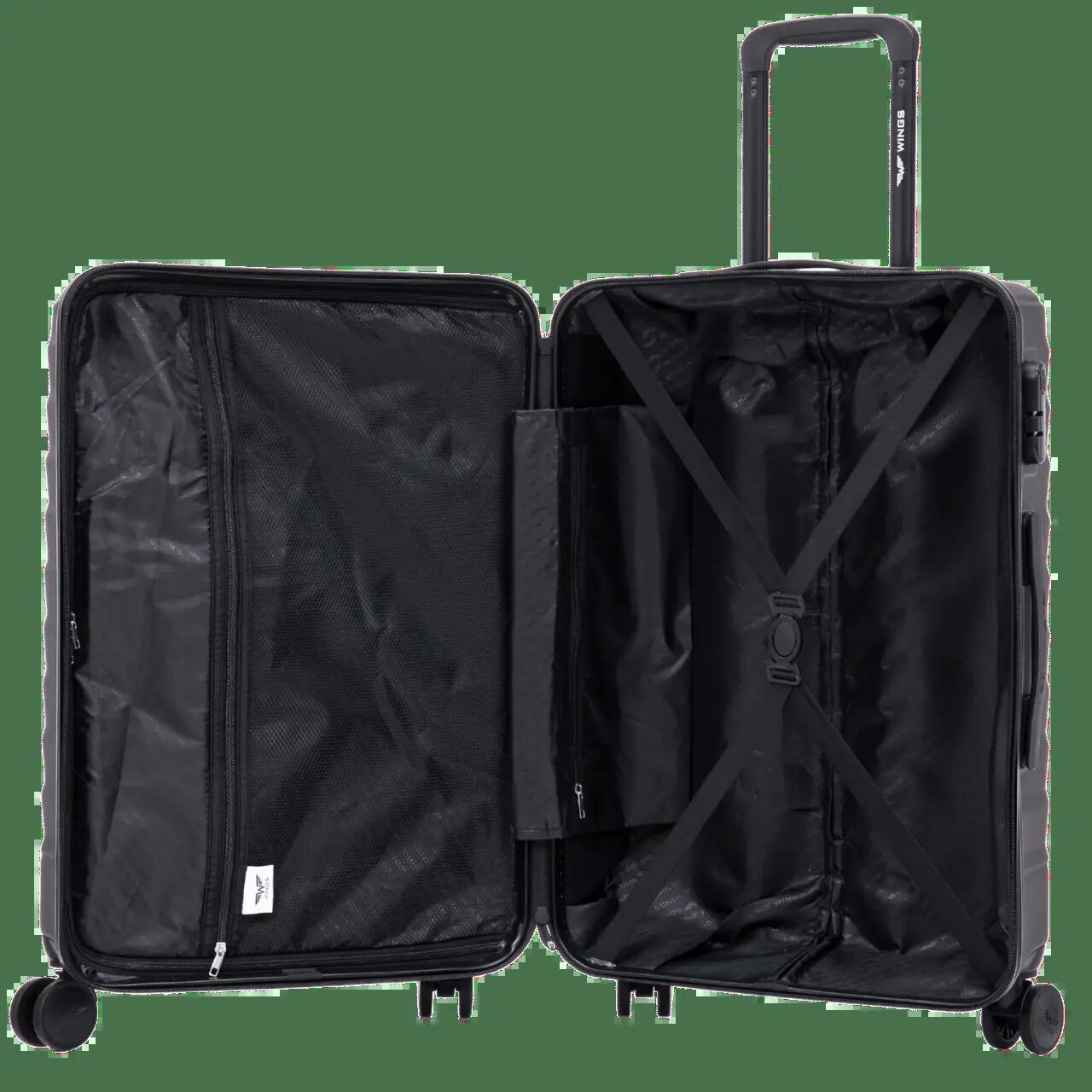 Valise moyenne Wings PEAFOWL 24" GRIS FONCÉ 4/10
