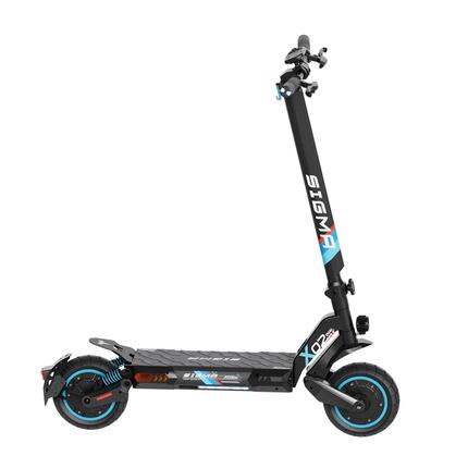 SIGMA X02 Patinete Eléctrico 2x1000W 48V18Ah 10" Negro