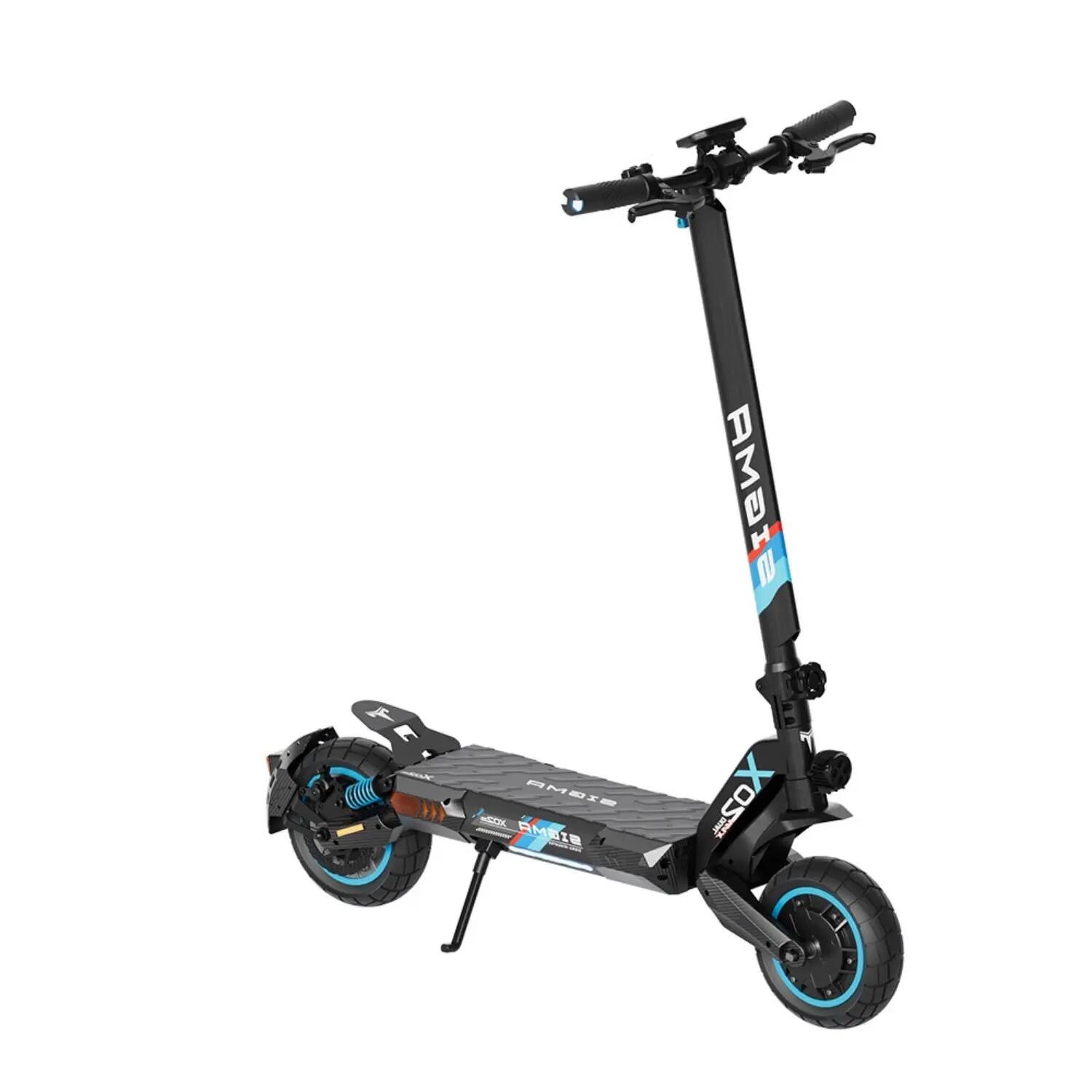 SIGMA X02 Trotinete Elétrica 2x1000W 48V18Ah 10" Preto 3/5