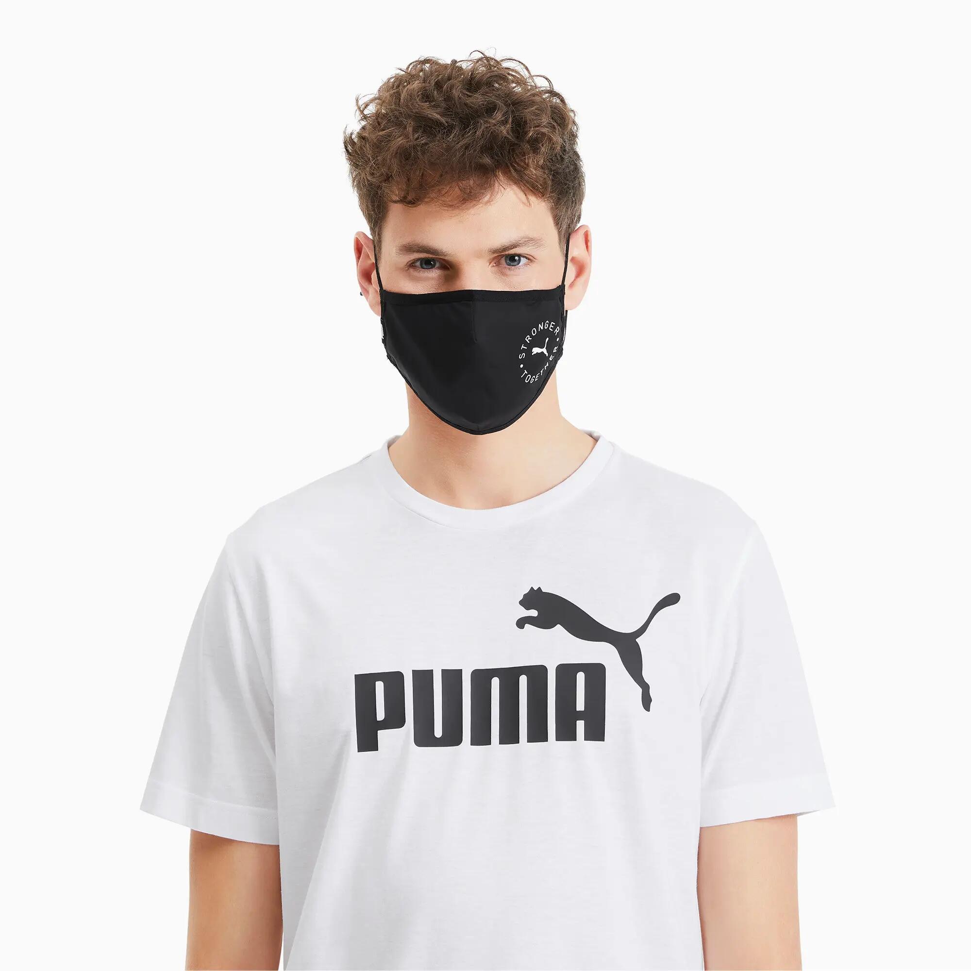 Mascarillas unisex Puma, juego de 2, color negro, 05411601 7/7