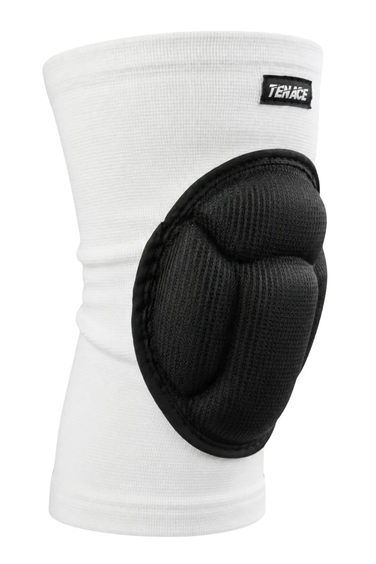 Genouillère Tenace Impact - Blanches rembourrées pour MMA, lutte, wrestling 1/6