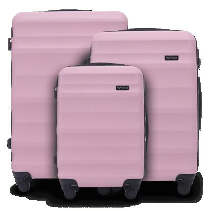 Valise cabine WINGS ABS+ VULTURE 20" Bourgogne